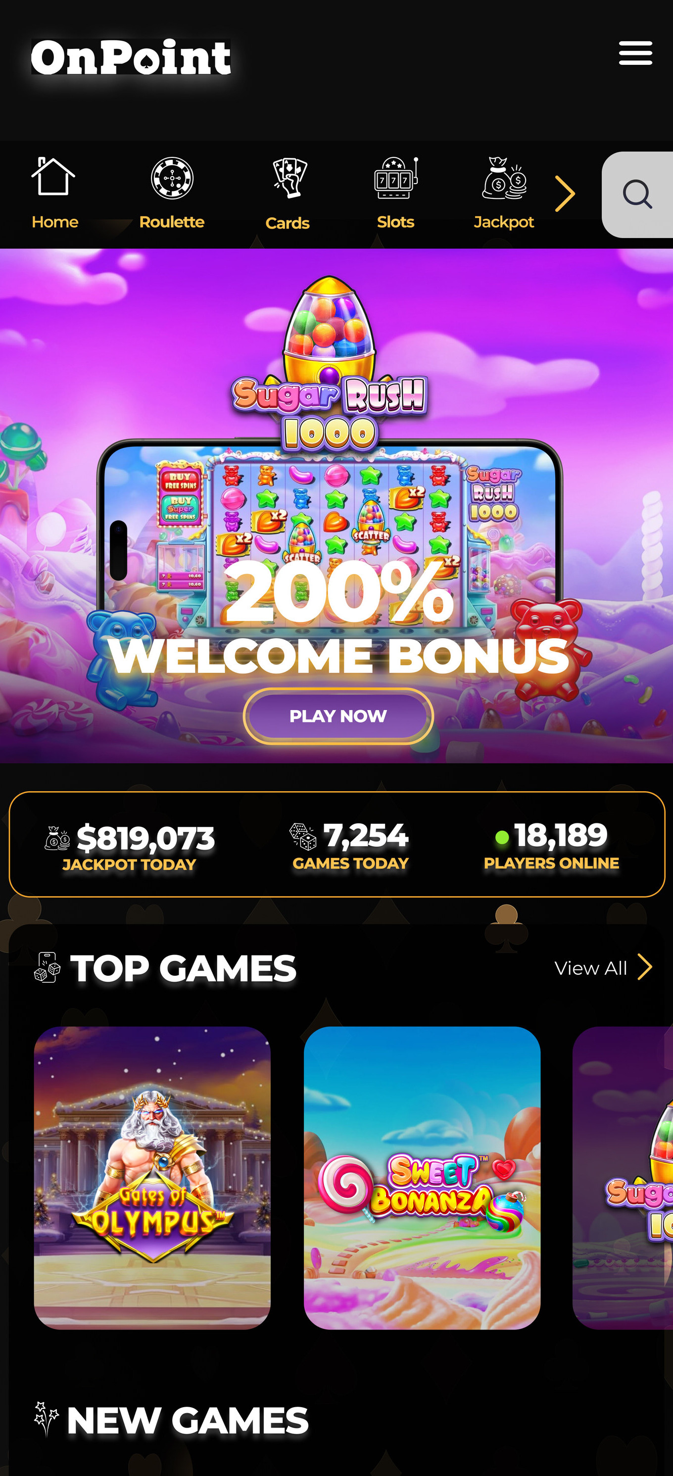 Brand B bonus screen