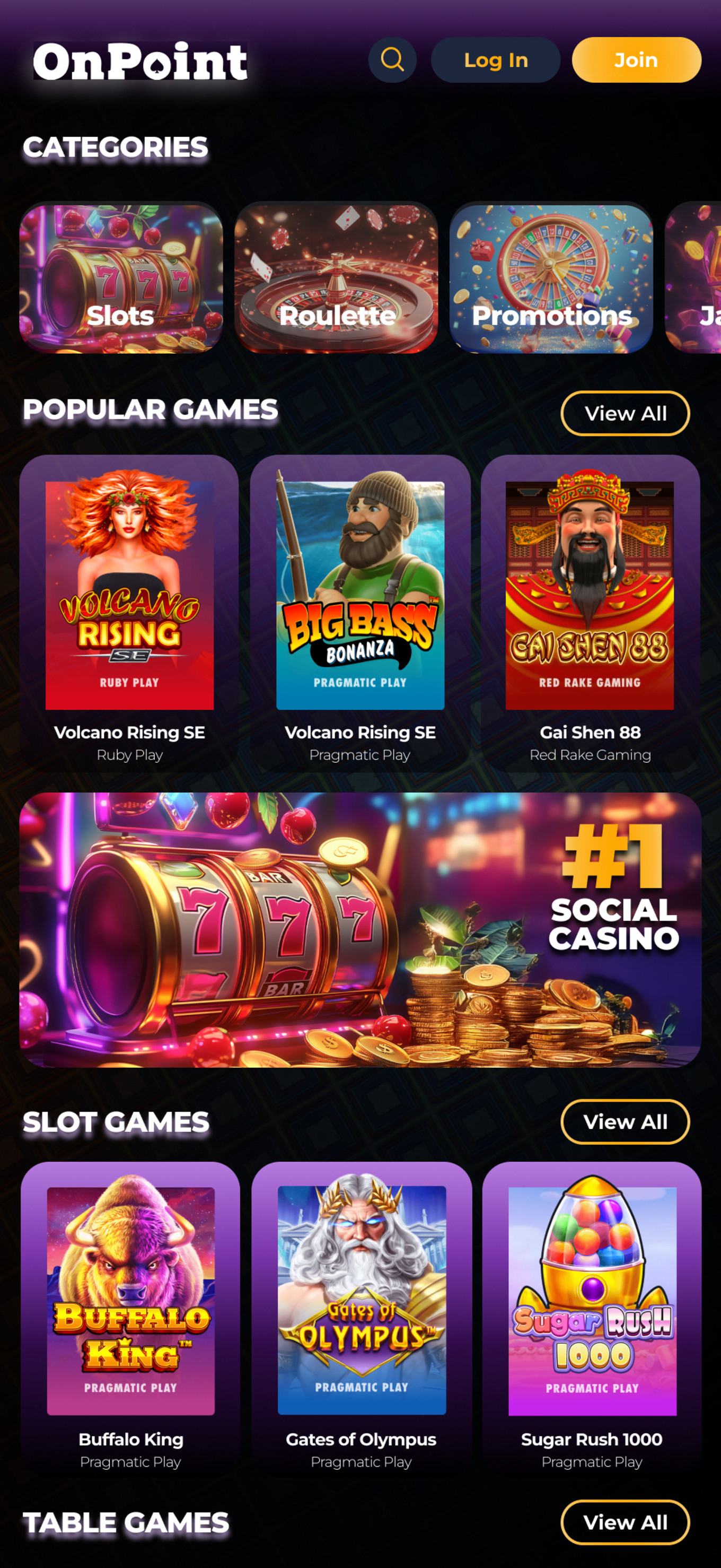 Brand A games list